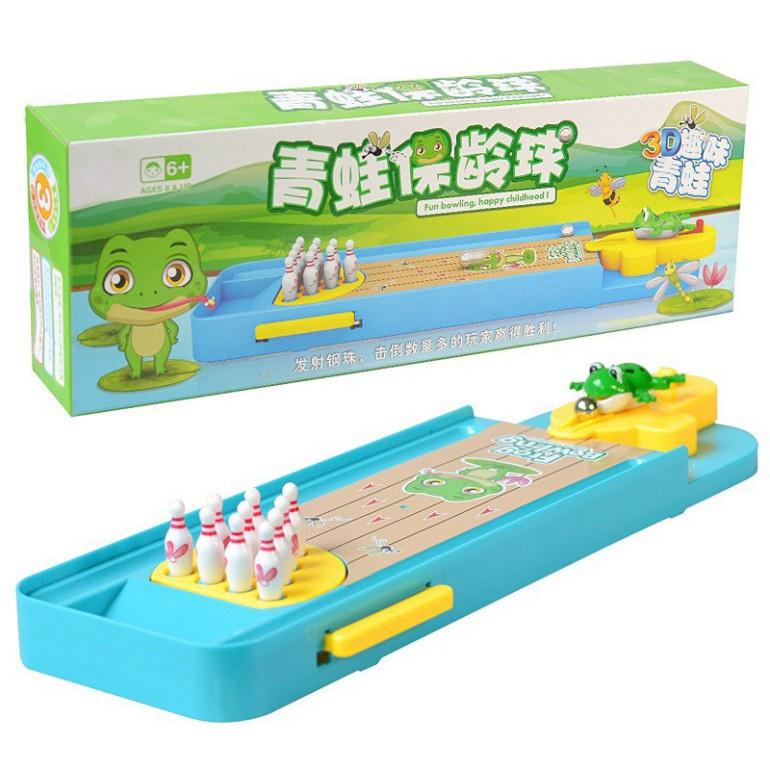 Bộ Đồ Chơi Bowling Mini Ếch Con Cho Bé