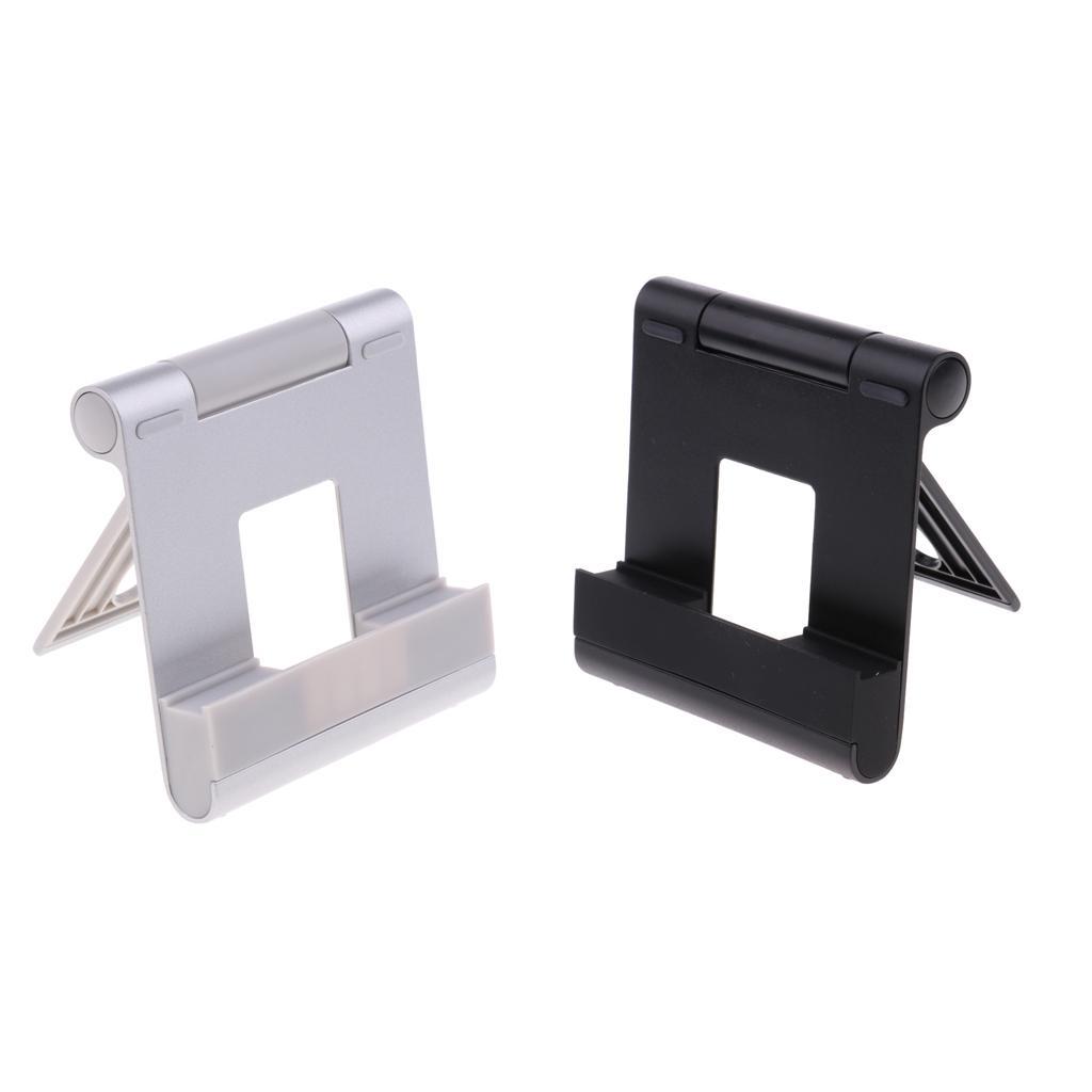 Aluminum Adjustable Rotating Phone Stand Tablet Holder Lazy Desktop Mount #1
