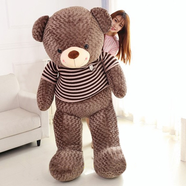 Gấu Teddy Nâu cao cấp khổ vải 1m2