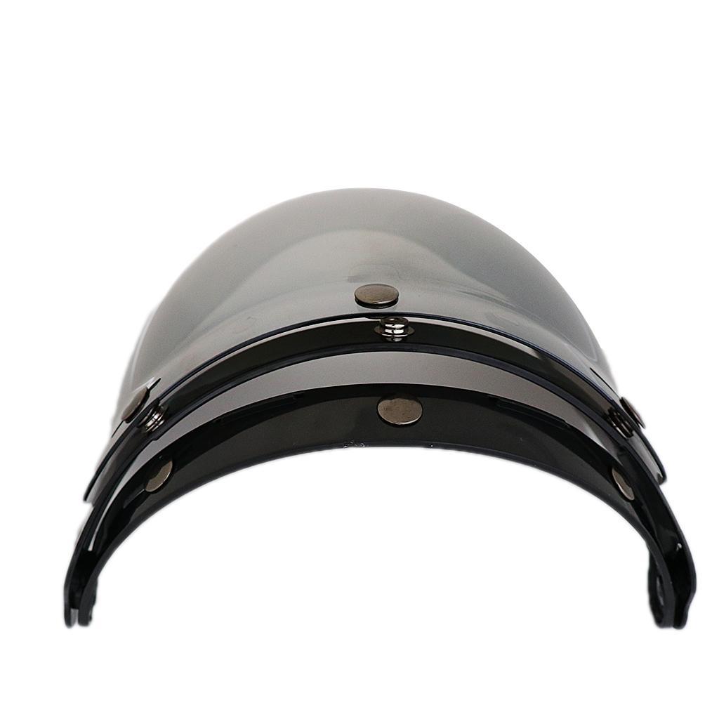Motorcycle 3 Snap Helmet Visor Shield Flip Up Down Lens for Harley