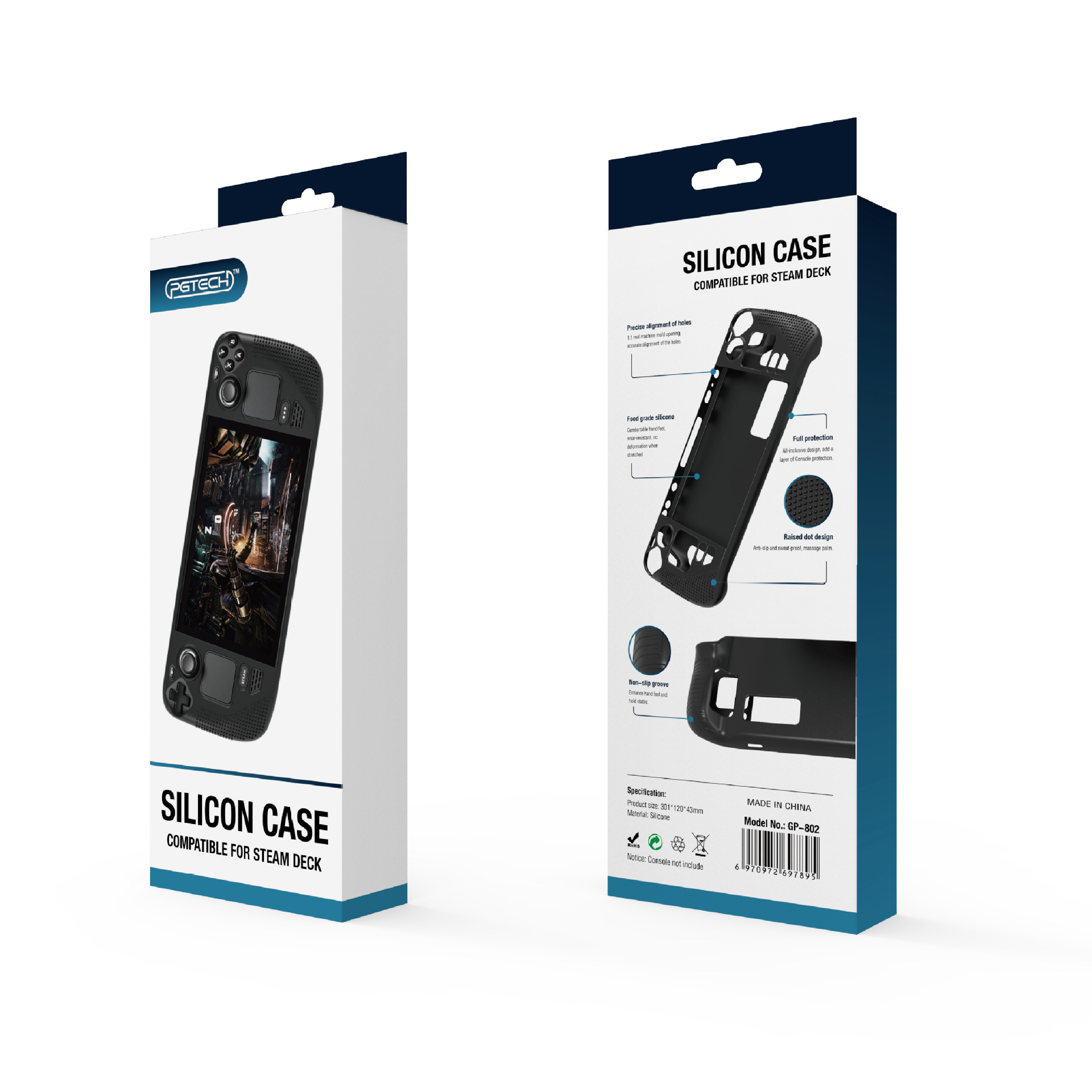 Bao Case Silicone bảo vệ cho Máy chơi game Valve Steam Deck / Steam Deck OLED