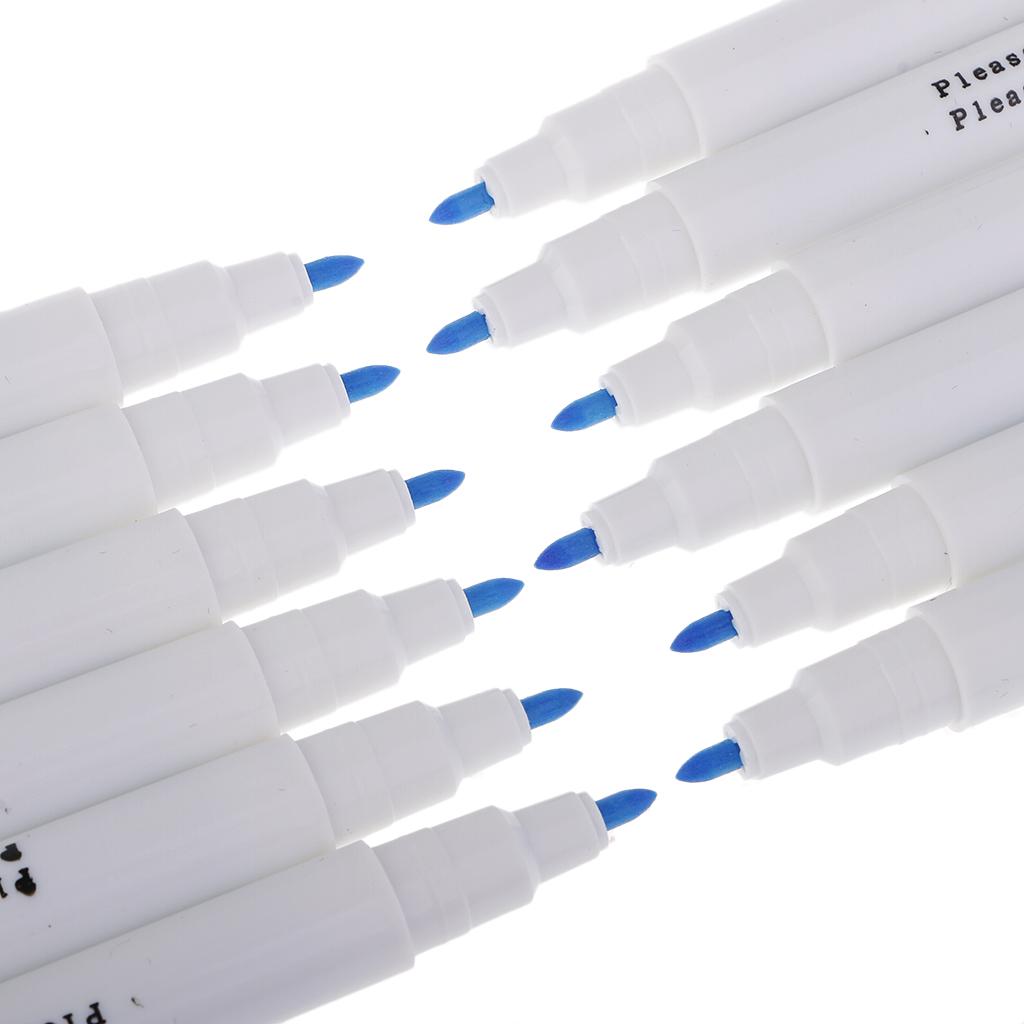 12 Piece Air Water Erasable Pen Marker Pens for Fabric Marking Dressmaking Sewing Embroidery