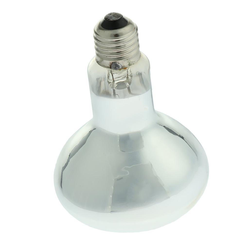 2pcs 80W/100W UVA UVB Reptile Heating Tortoise Lamp Full Lamp Basking Pet