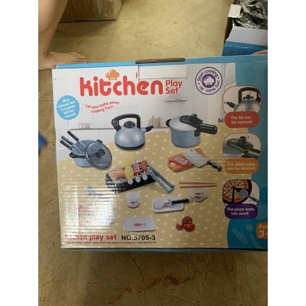 bộ đồ chơi nấu ăn home kitchen cho bé SÁNG TẠO