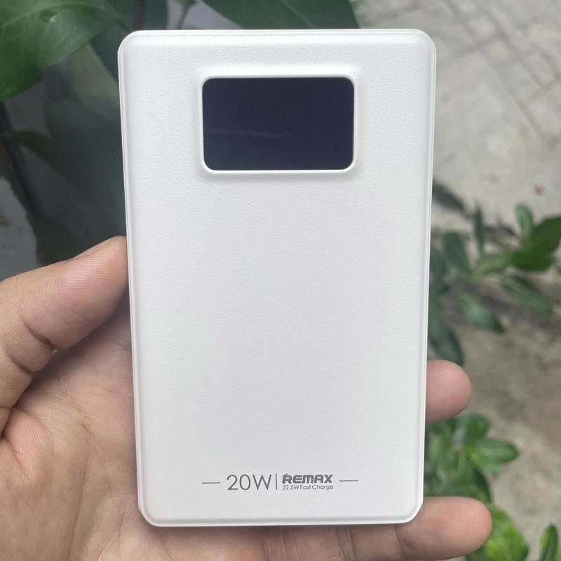 Pin dự phòng sạc nhanh Remax RPP-319 dung lượng 10000mAh QC 22.5W và PD 20W - tích hợp 1 input 3 output (2 màu tuỳ chọn) - Hàng Chính Hãng