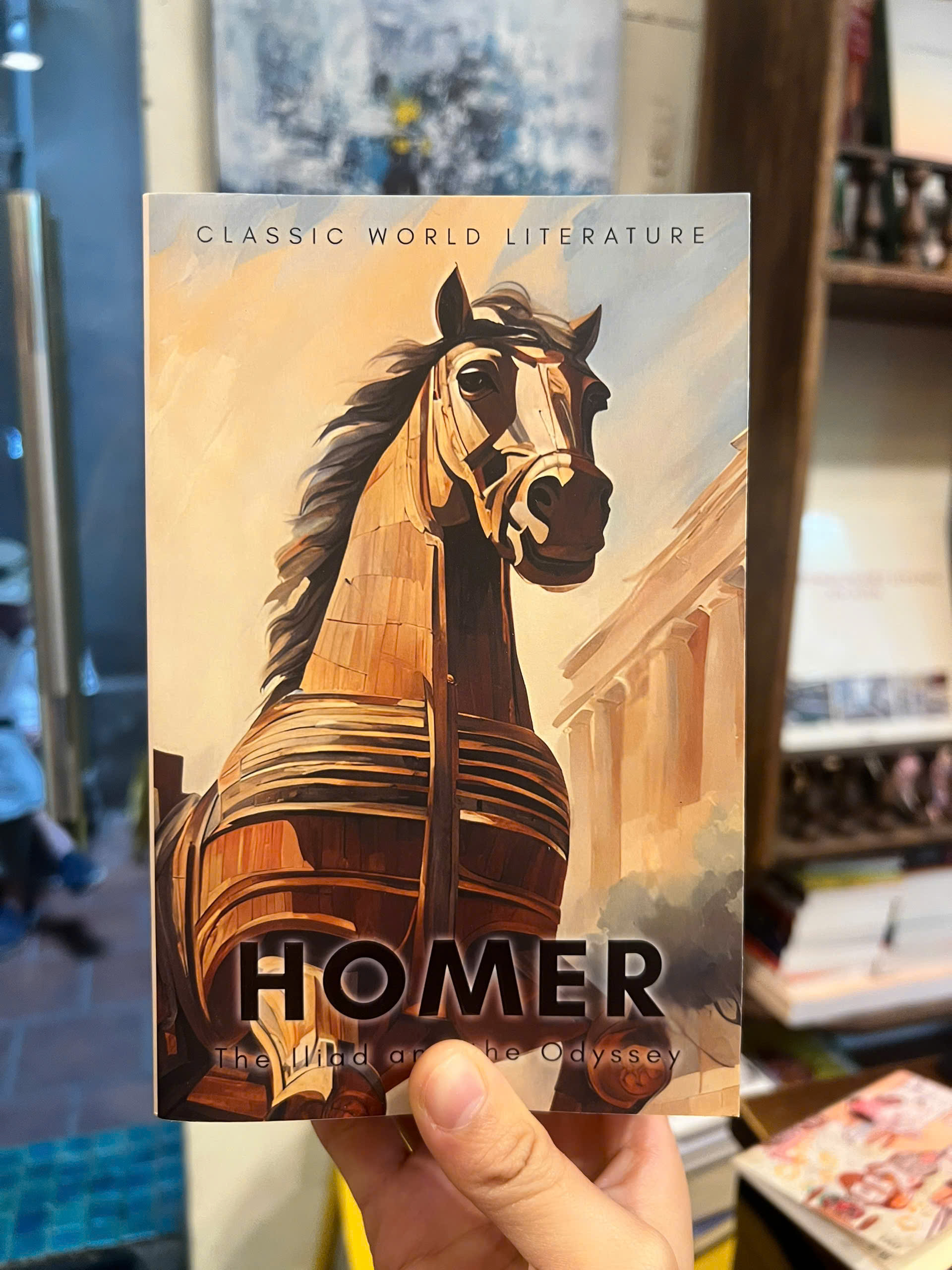 Sách - The Iliad and the Odyssey by Homer | Classics / Poetry / Mythology / Ngoại văn Nhập khẩu