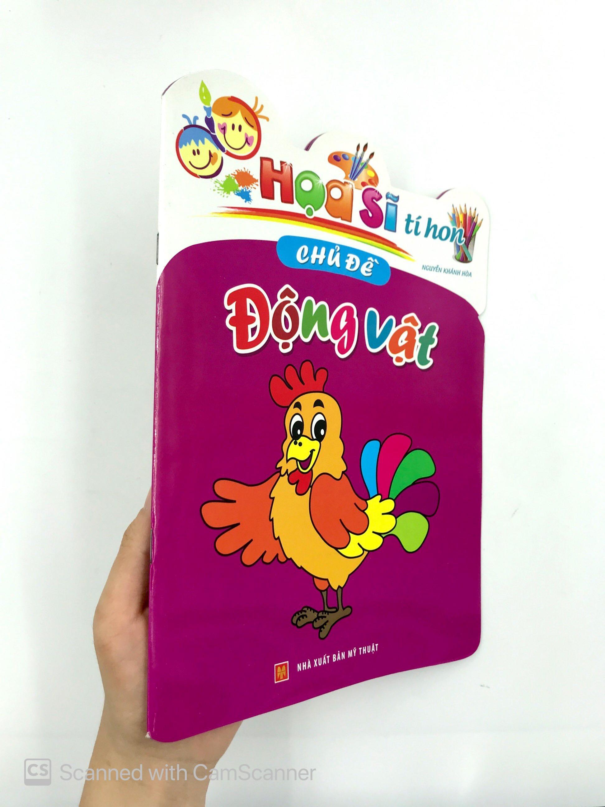 Họa Sĩ Tí Hon - Động Vật (Tái Bản)