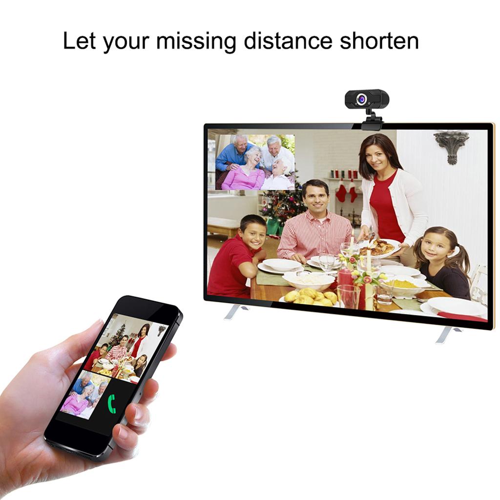 720P HD Webcam Web Camera Cam w/Mic Video Recorder for Convenient Live Broadcast