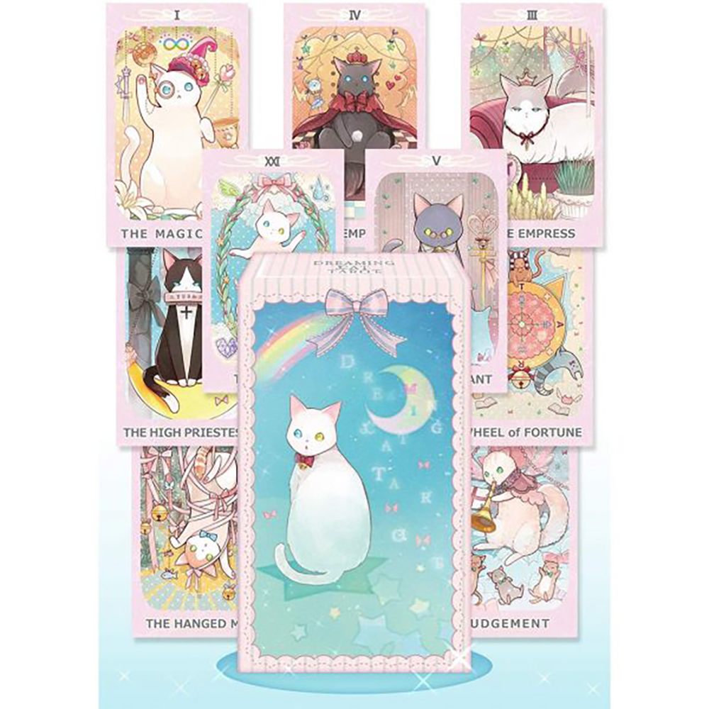 Bộ Bài Dreaming Cat Tarot 78 Lá Bài Lời Khuyên Của Các Boss