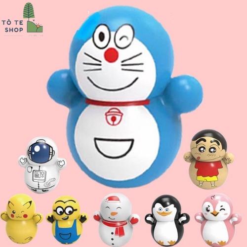 Đồ chơi cho bé lật đật mini lật đật người nhện cho bé siêu dễ thương
