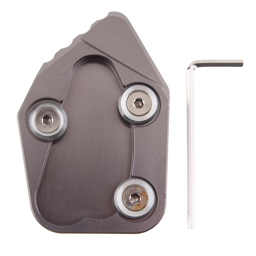 Motorbike Kickstand Plate Foot Side Stand Enlarge Pad for Honda CBR600RR 2007-2012