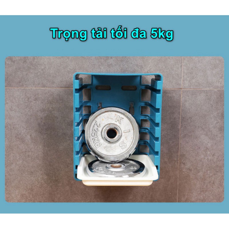 KỆ 6 TẦNG NHÀ BẾP ĐỂ GỌN ĐỒ ĐỂ BÀN HOẶC TREO TƯỜNG PP CAO CẤP