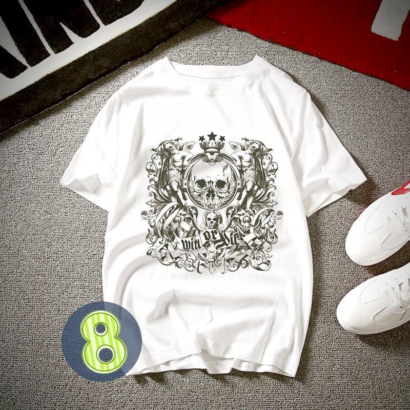 Áo thun unisex nam nữ in họa tiết hoạt hình thời trang ATN429