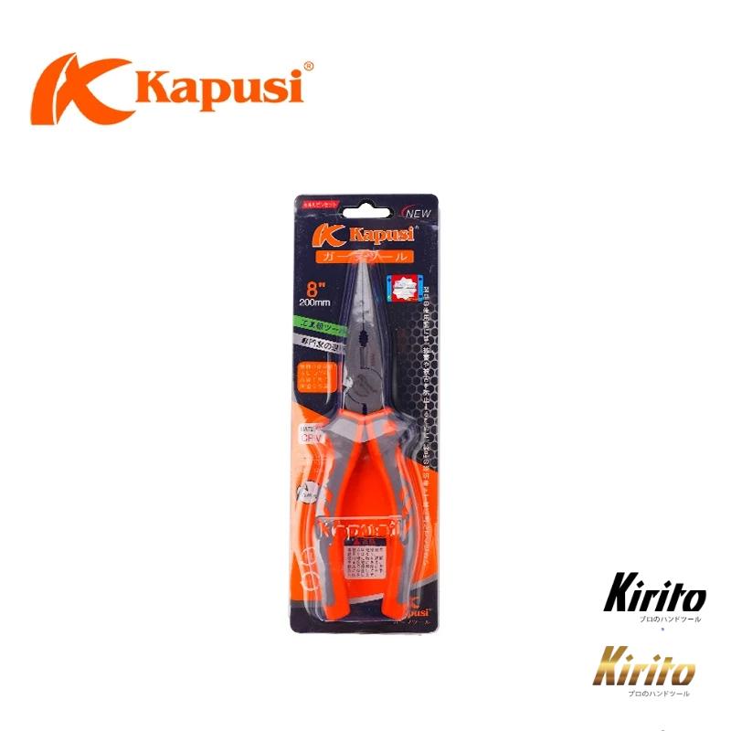 Kìm Nhọn Kapusi 6 inch & 8 inch – Cắt, Uốn, Kéo Dây Kim Loại, Dây Điện Chính Xác