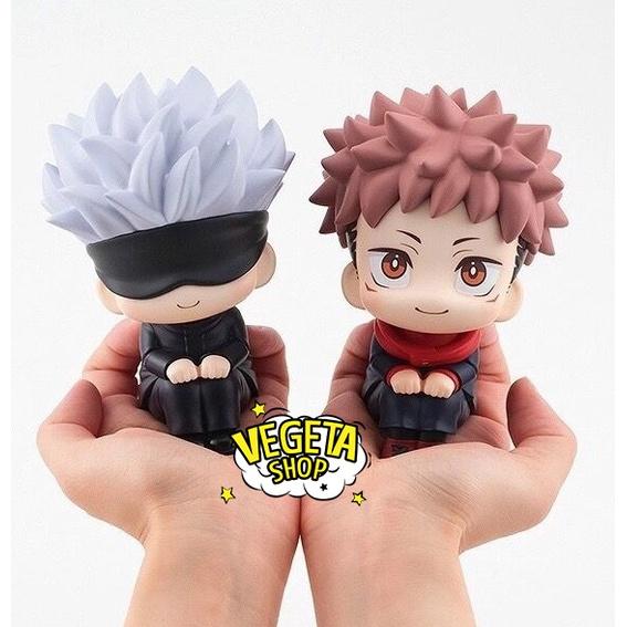 Mô hình Jujutsu Kaisen - Anime Chú thuật hồi chiến - Mô hình Yuji Itadori Satoru Gojo to nét đẹp cầm chắc tay - Cao 10cm