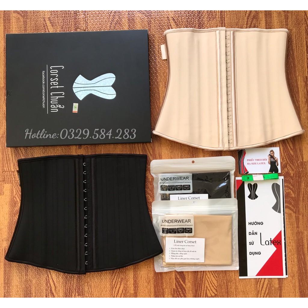 Đai nịt bụng chuẩn Hy Lạp - Gen định hình latex eo thon