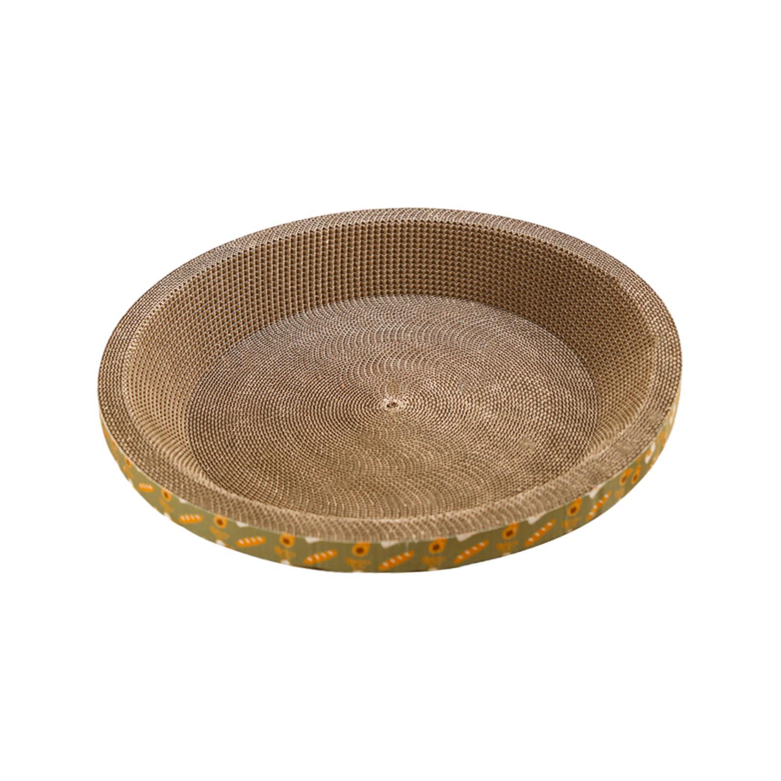 Round Cat Scratching Board Sofa Pet Supplies Cat Scratcher for Grinding Claw