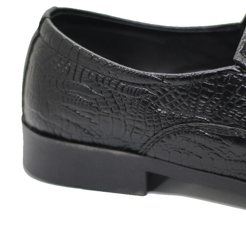 Giày tây nam không day dập vân cá sấu lịch lãm thích hợp đi làm đi tiệc (nhấn follow shop để nhận quà tặng 1 đôi tất )
