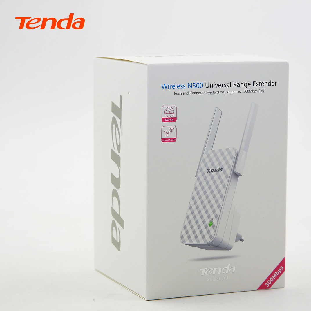 Hình ảnh Bộ kích sóng Wifi Tenda A9 Chuẩn N 300Mbps - Hàng Chính Hãng