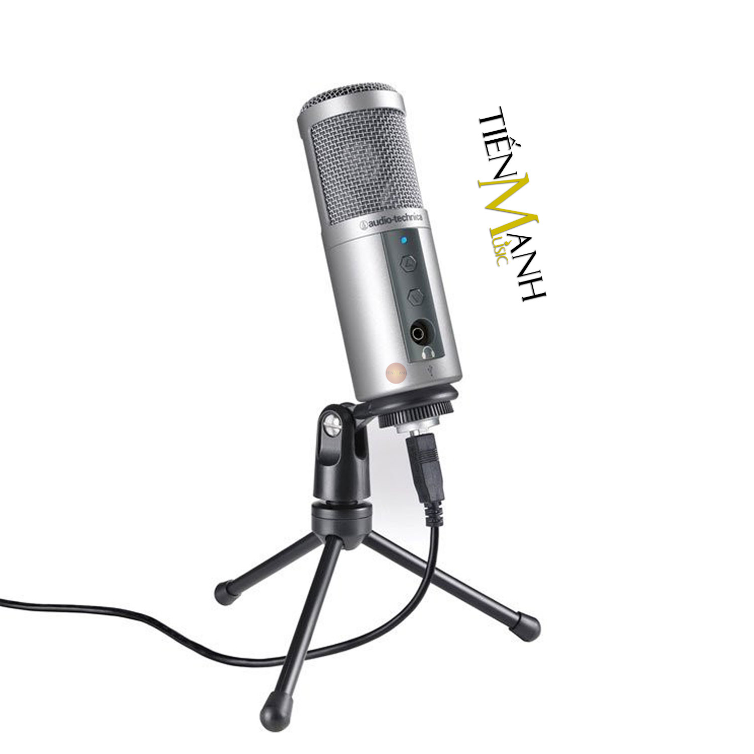 Micro Audio Technica ATR2500 USB - Mic Thu Âm Dynamic Đa Kết Nối USB-XLR Microphone Cardioid ATR 2500 Hàng Chính Hãng -  Kèm Móng Gẩy DreamMaker