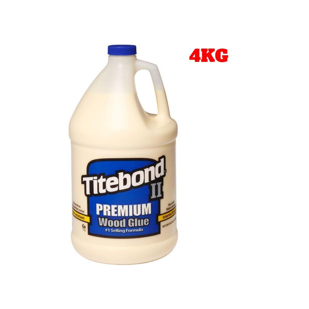 Bình 4KG Keo Dán Gỗ Ngoại Thất, Nội Thất Titebond II Premium Wood