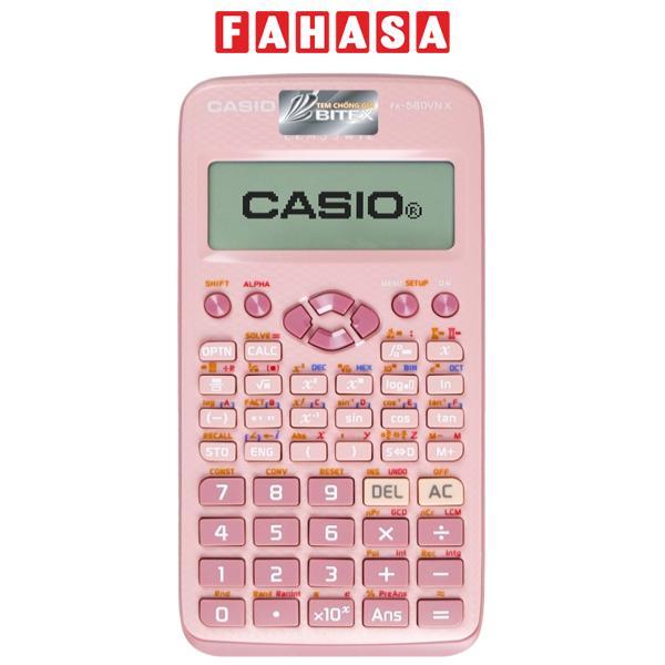 Máy Tính Casio Fx580Vn X - Pk Màu Hồng