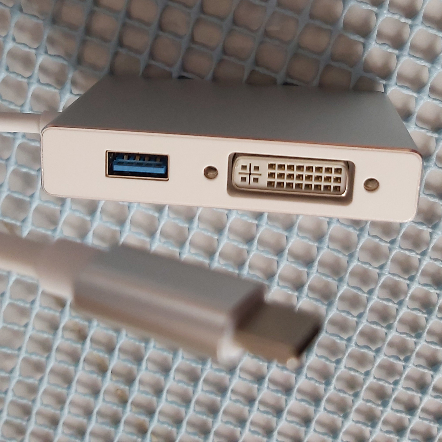 Hub chuyển đổi USB Type-C ra HDMI, DVI, VGA, USB - 4in1-1