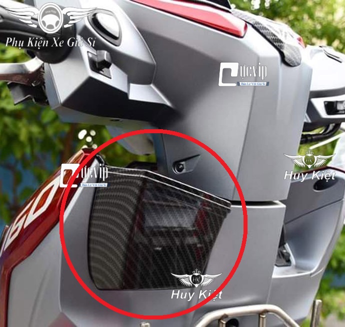 Hộc Đựng Đồ AirBlade AB 2023 Đời Mới 160cc, 125cc, AirBlade 2020 - 2022 Carbon, Khói, Full Đen