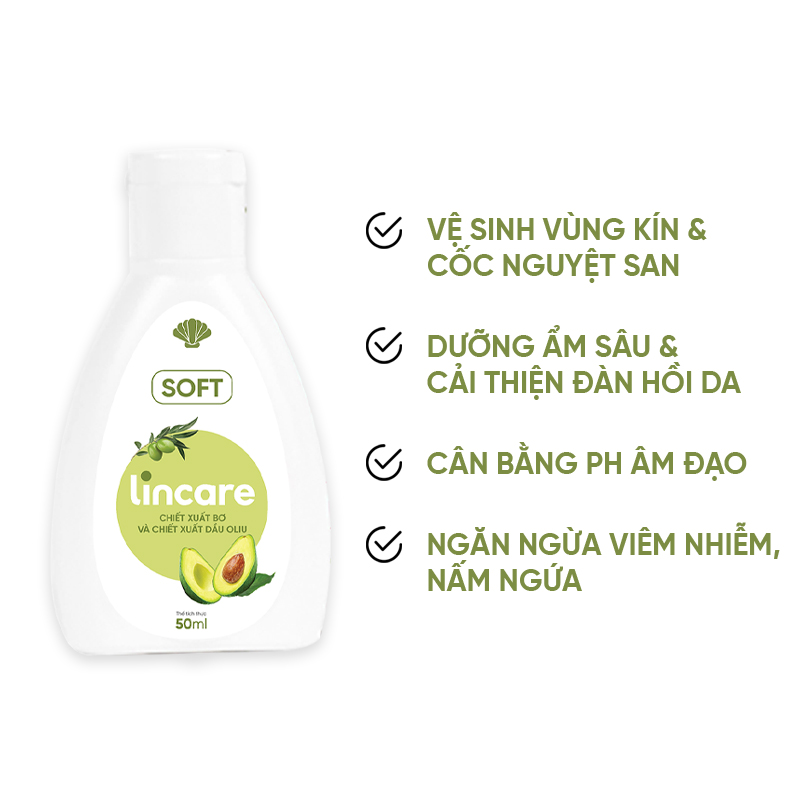 Dung Dịch Vệ Sinh Lincare Soft 50ml