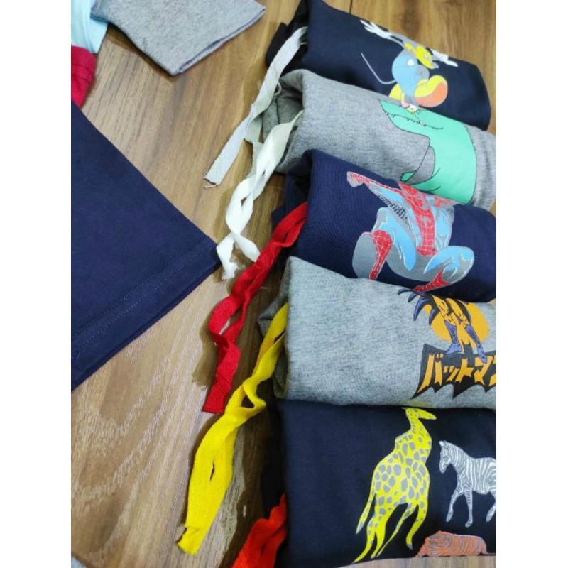 Bộ Cộc Tay Bé Trai Xuất Khẩu Cotton 10-25kg