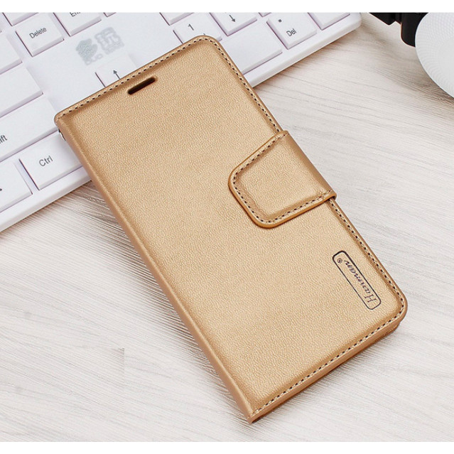 Bao da dạng ví dành cho Samsung Galaxy A32 4G chính hãng Hanman có quai cài - Hàng nhập khẩu
