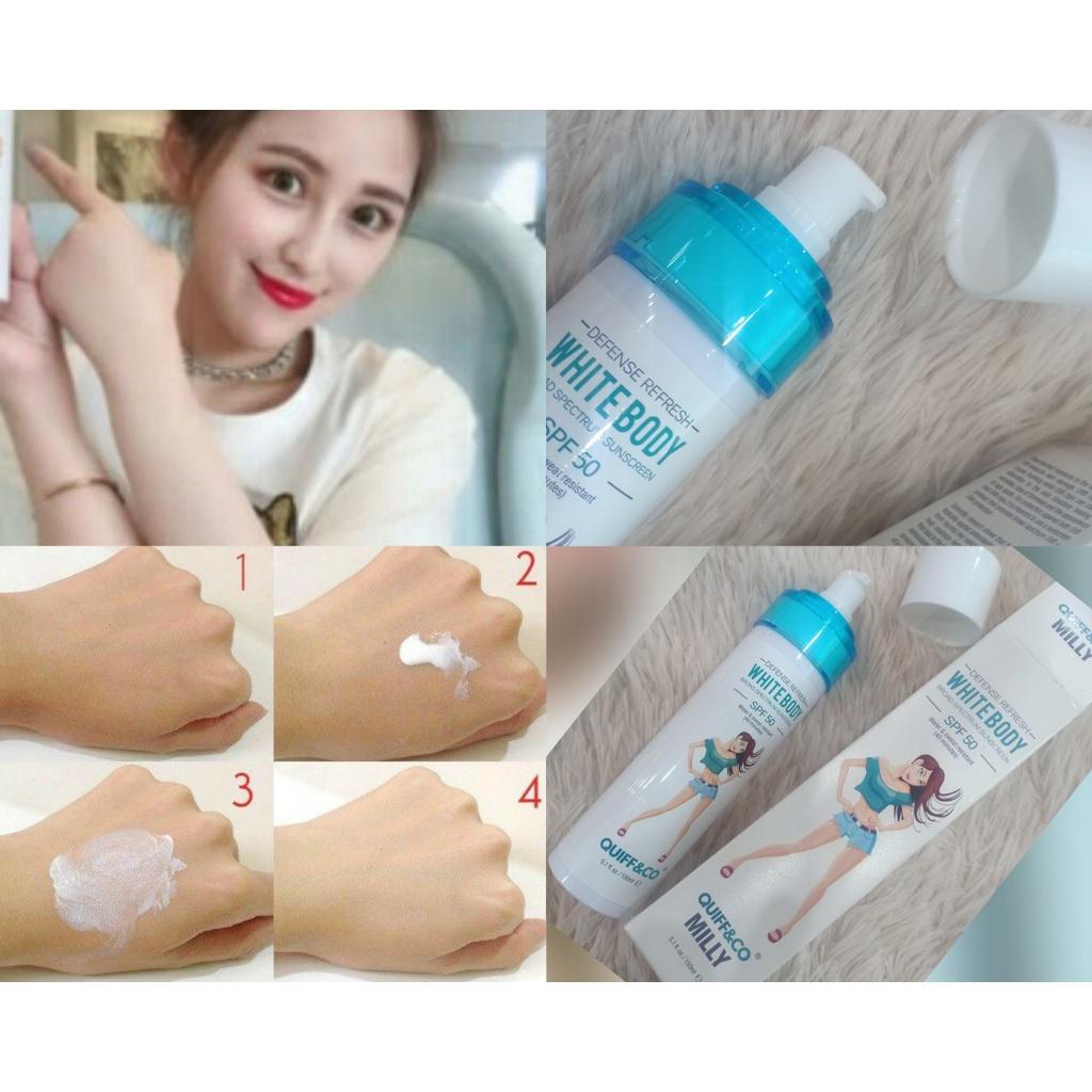 Kem chống nắng White body 150ml