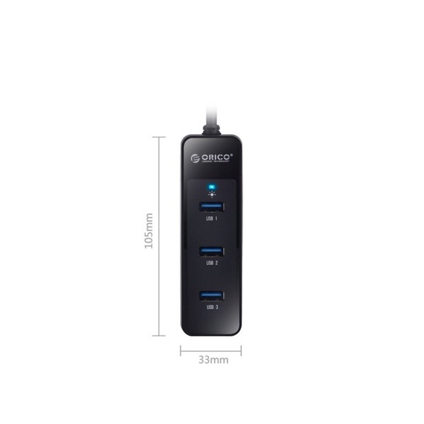 BỘ CHIA 4 PORT USB ORICO W5PH4-U3- Hàng Chính Hãng