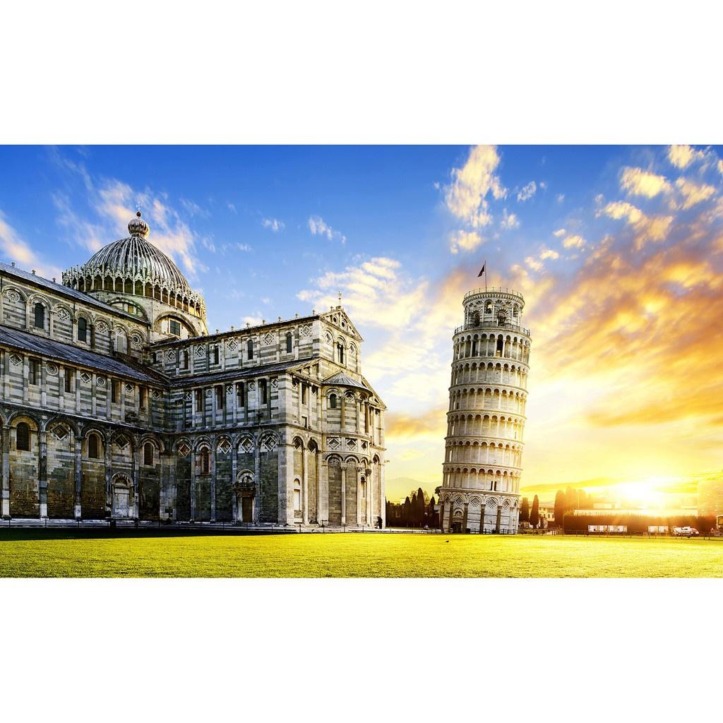 Xếp hình 1500 mảnh-Tháp Nghiêng Pisa