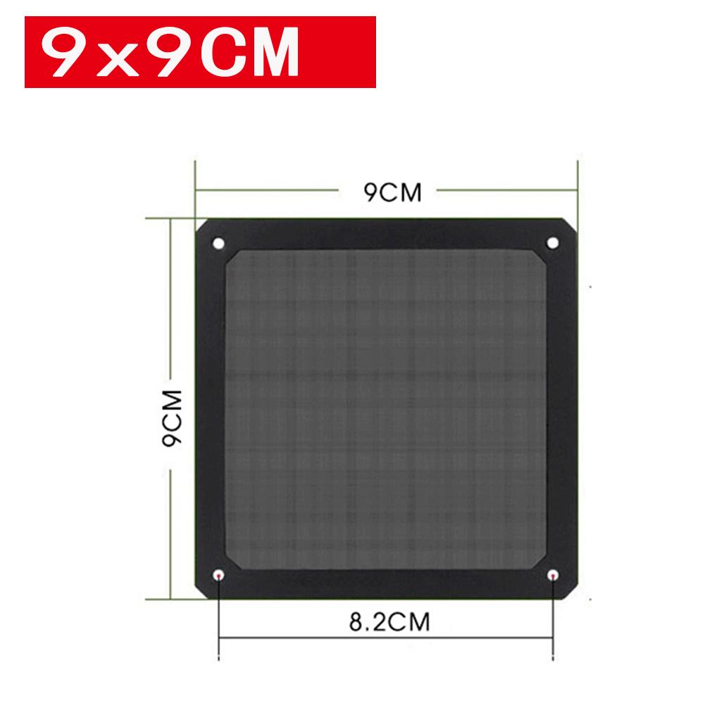 8-14cm Khung từ tính Bộ lọc bụi Lưới chống bụi che phủ Net Guard Lỗ cho máy tính PC Máy tính Cung cấp năng lượng quạt