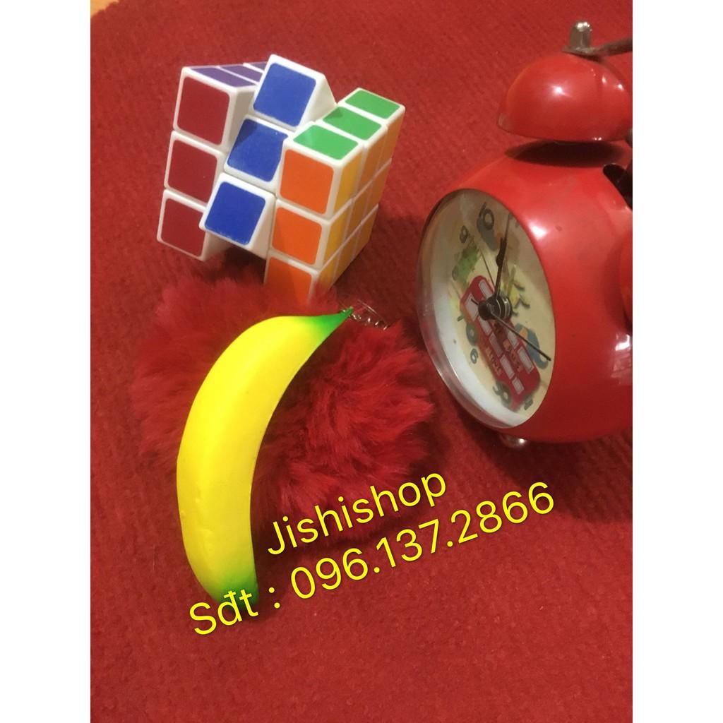 Squishy trái chuối làm móc khóa - đồ chơi an toàn cho trẻ mã sản phẩm MQ7855