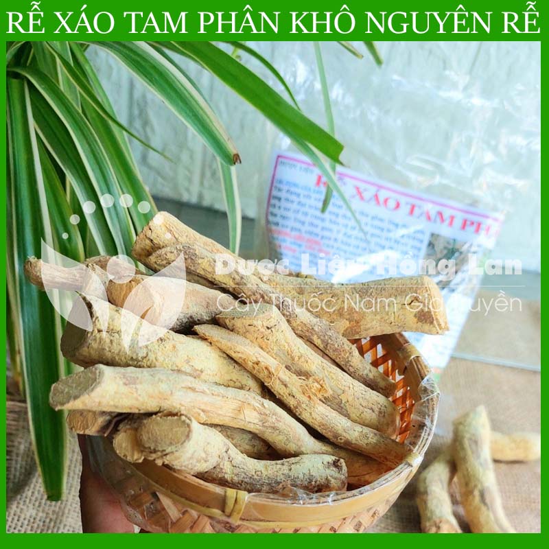 500G Rễ Xáo Tam Phân nguyên rễ khô nguyên chất loại 1