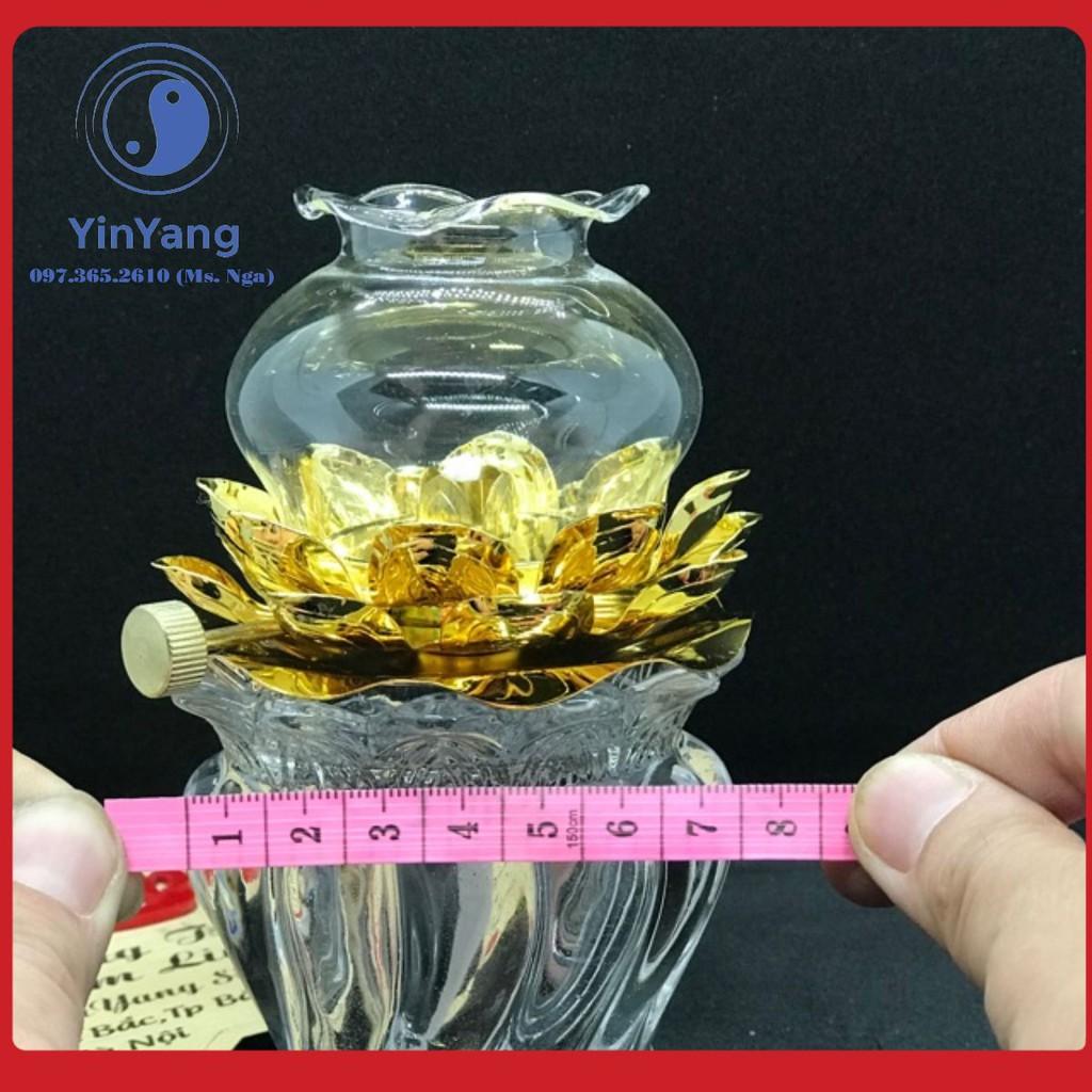 Đèn dầu pha lê chịu nhiệt