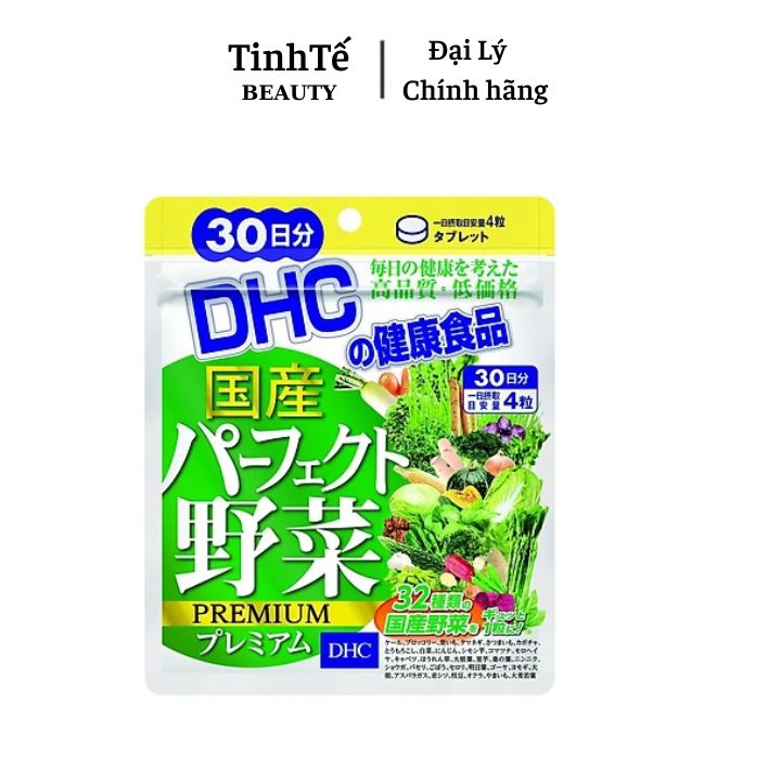 Viên uống DHC Rau Củ Quả Tổng hợp Premium 30 Ngày