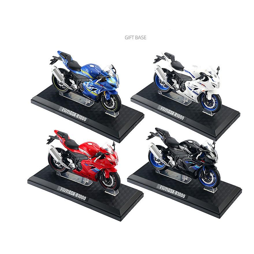 Mô hình moto Suzuki GSX R1000 tỉ lệ 1:12