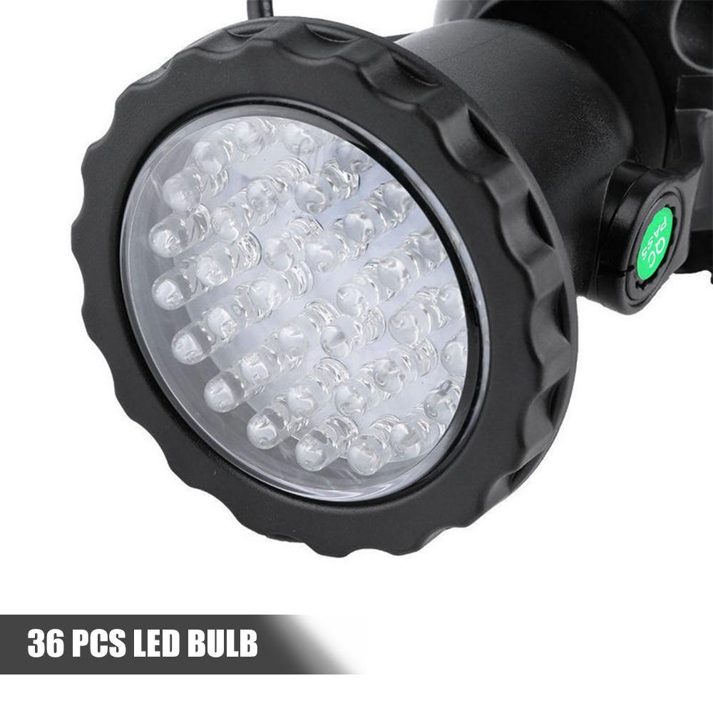 Bộ 4 Đèn Led 36 Bóng Rgb Ip67 Chống Thấm Nước Cho Hồ Cá
