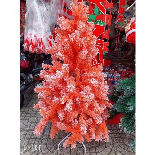 Cây thông noel màu đỏ cao 2m