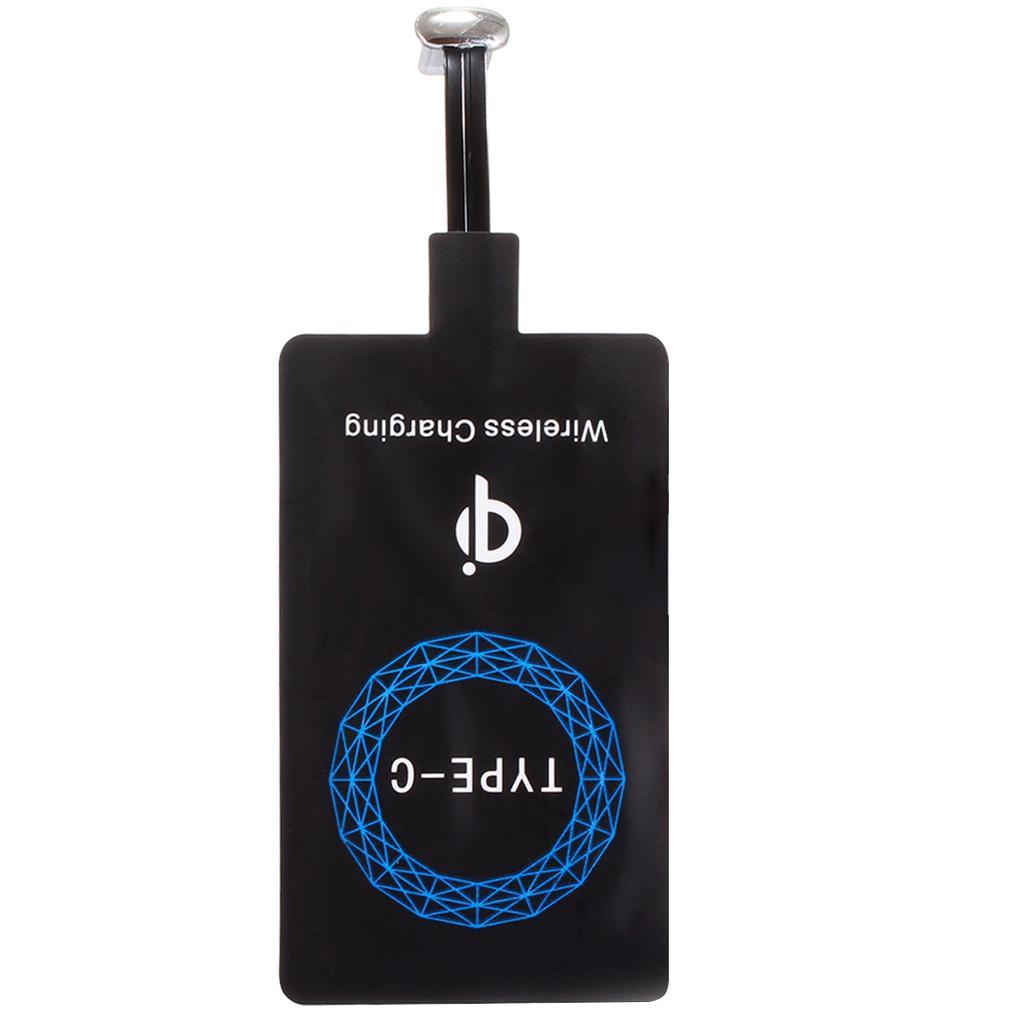 Qi Wireless Charging Receiver Card for Android Phones with Type C Connector