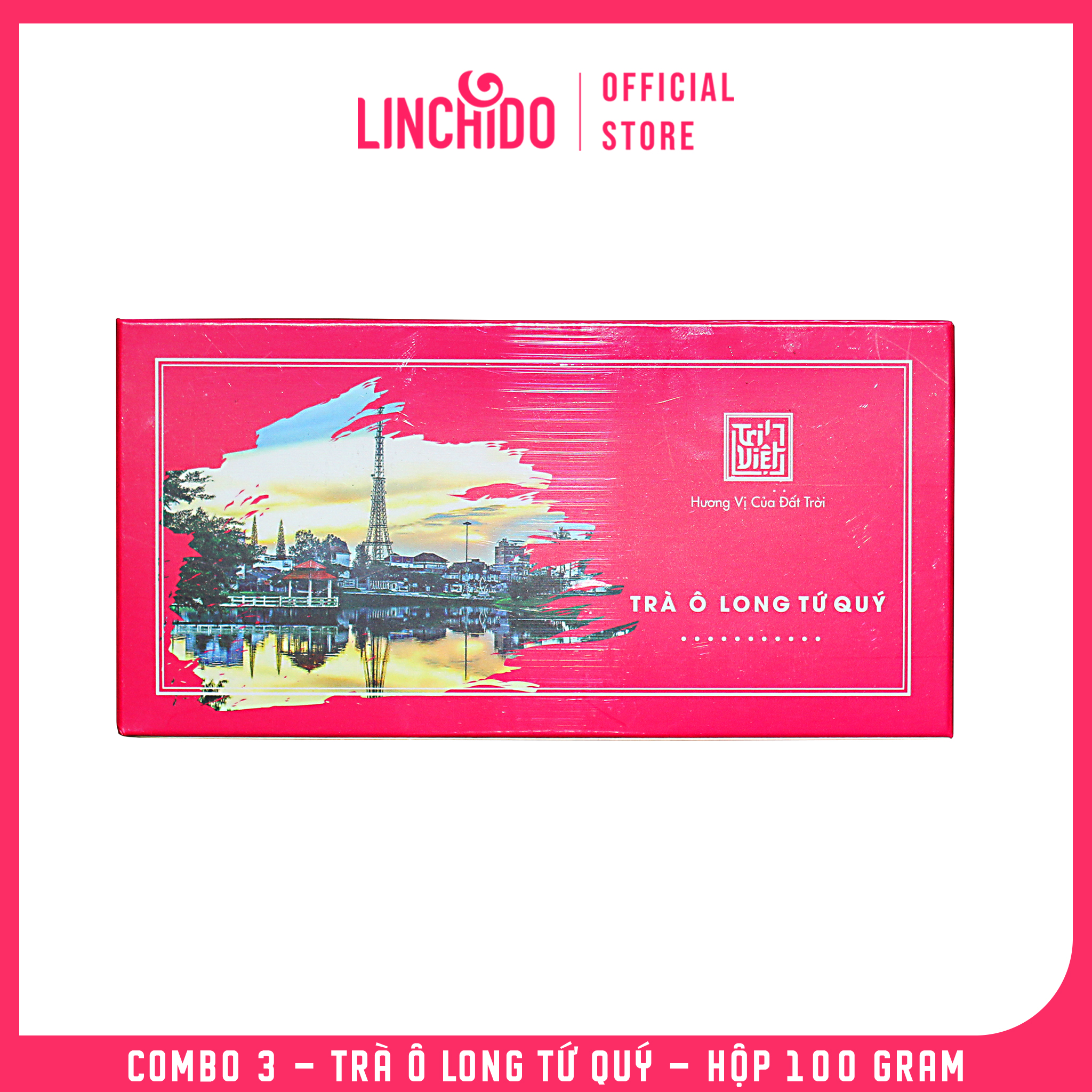 Combo 3 - Trà Ô Long Tứ Quý - Hộp 100G