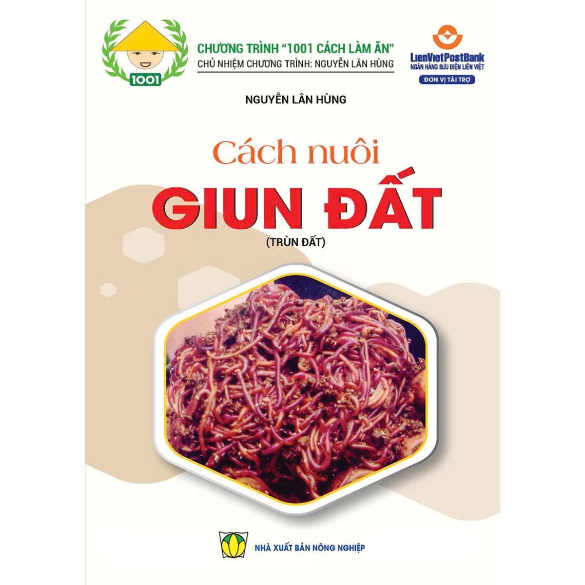 Sách - Cách Nuôi Giun Đất (Trùn Đất) - NXB Nông Nghiệp