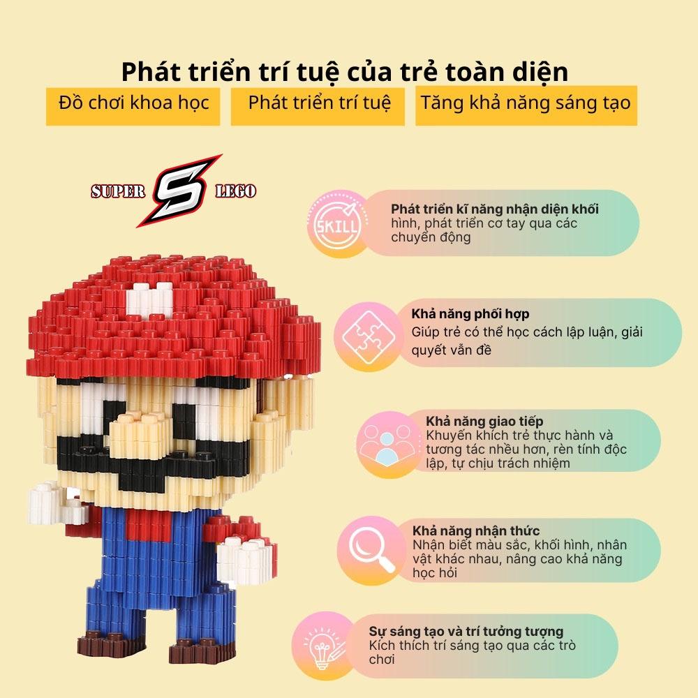 Bộ đồ chơi lắp ráp 3D hình các nhân vật hoạt hình Doraemon,Nobita,Chaien,Xuka,Xeko,Doremi...