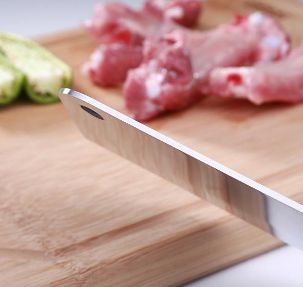 Dao chặt thịt Inox - 31x8.5cm 291g
