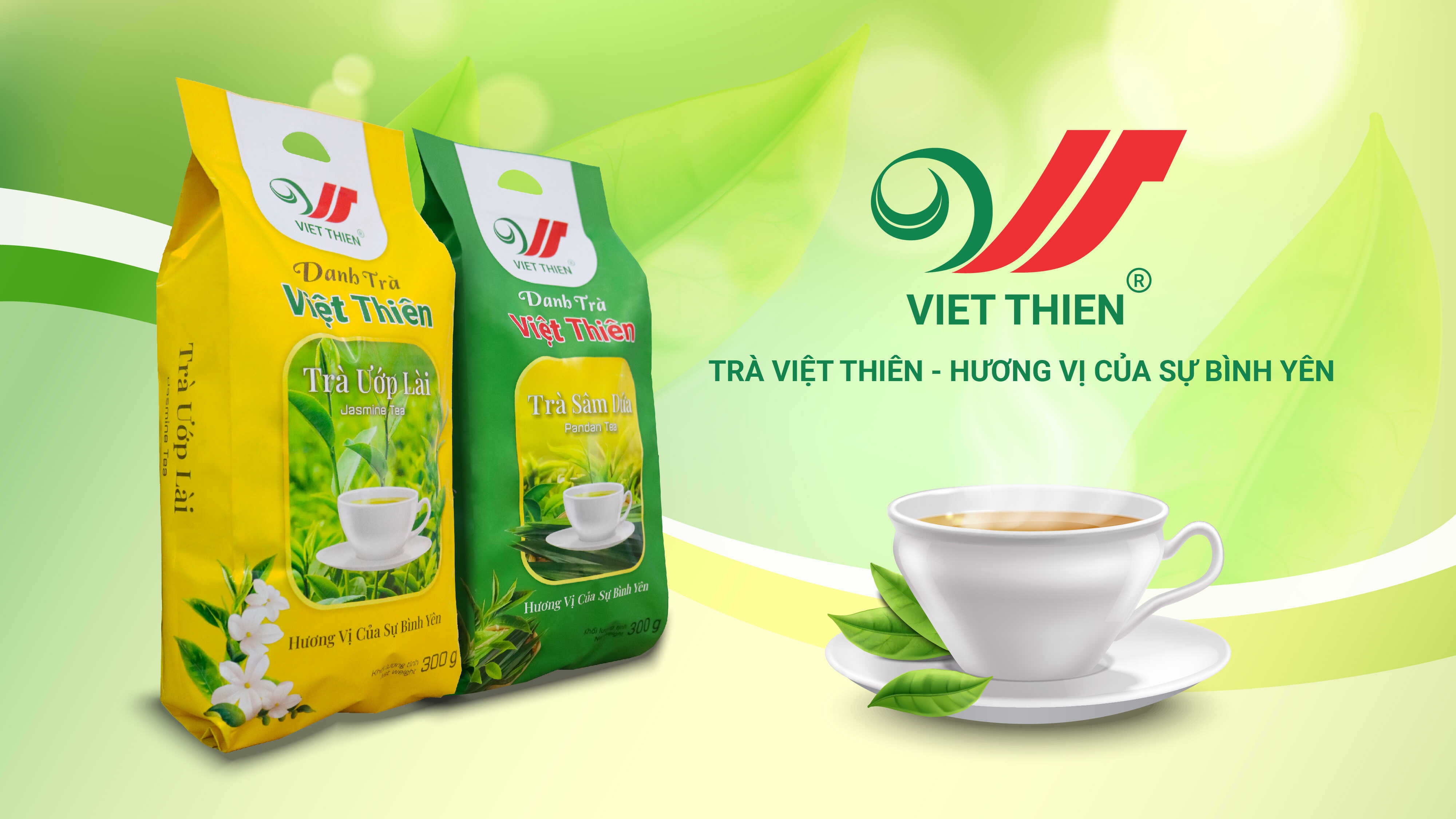 Trà Ướp Lài Việt Thiên 300g - 1 gói