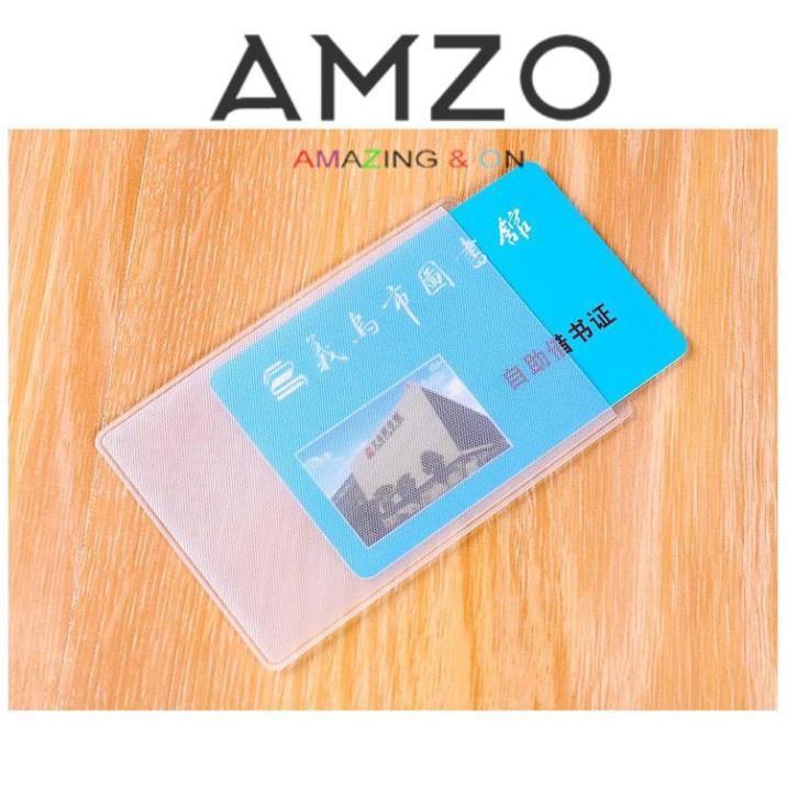 Túi đựng thẻ căn cước công dân, bằng lái xe, ATM, Card visit, CMND  AMZO