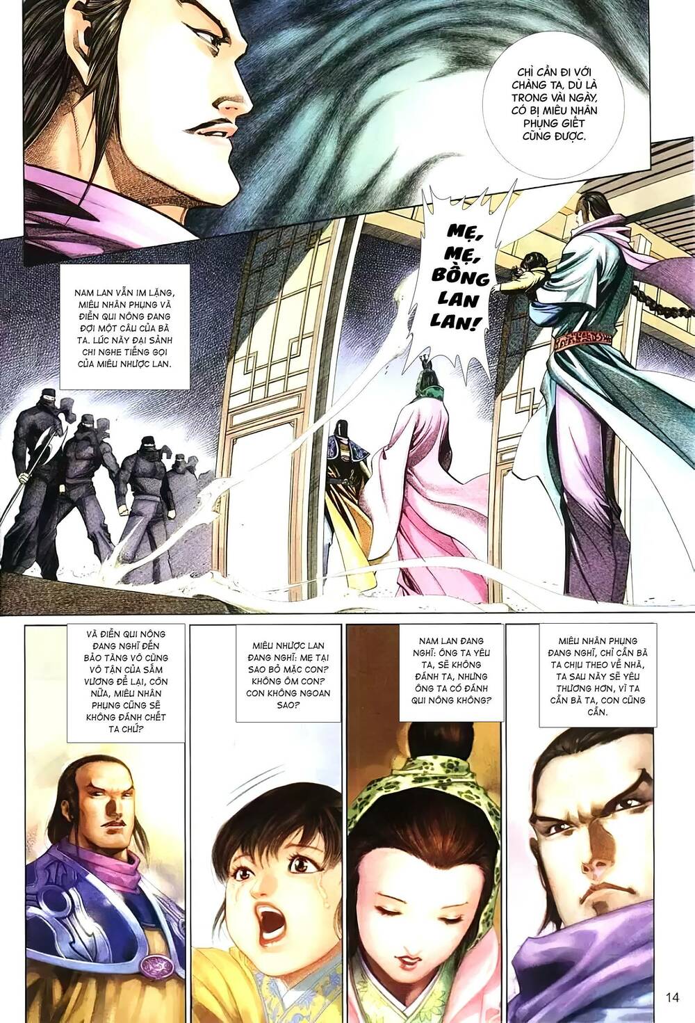 tuyết sơn phi hồ - mã vinh thành chapter 8 14